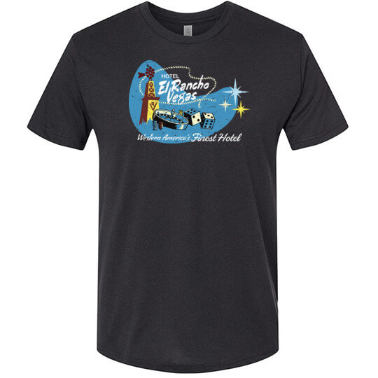 El Rancho Hotel and Casino, Las Vegas, Version 6, Triblend Tee