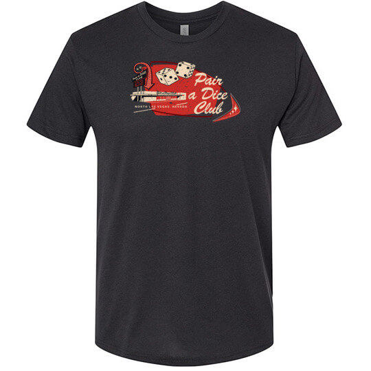 Pair a Dice Hotel and Casino, Las Vegas, Triblend Tee