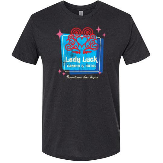 Lady Luck Hotel and Casino, Las Vegas, Triblend Tee