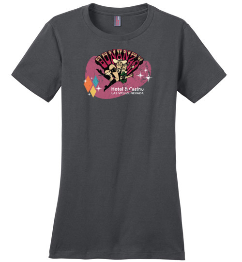 Bonanza Hotel and Casino, Las Vegas, District Made Ladies Tee