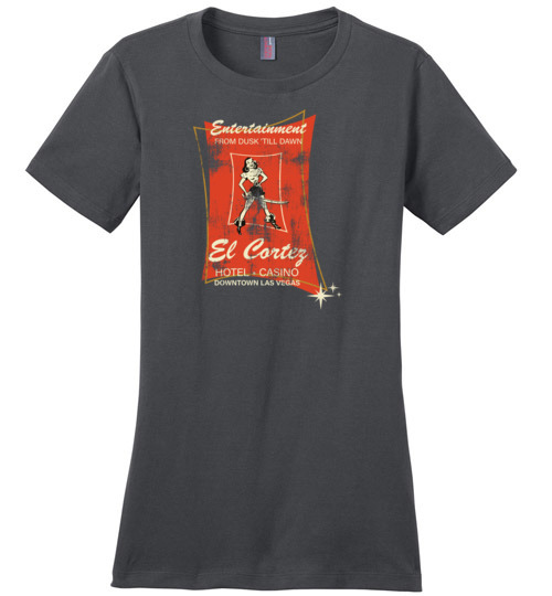El Cortez Hotel and Casino, Las Vegas, Version 1, District Made Ladies Tee