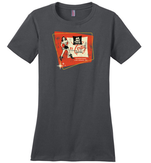 El Cortez Hotel and Casino, Las Vegas, Version 2, District Made Ladies Tee