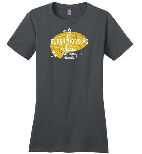 El Rancho Hotel and Casino, Las Vegas, Version 5, District Made Ladies Tee