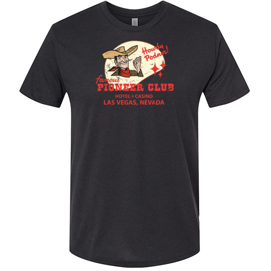 Pioneer Club, Hotel and Casino, Las Vegas, Triblend Tee