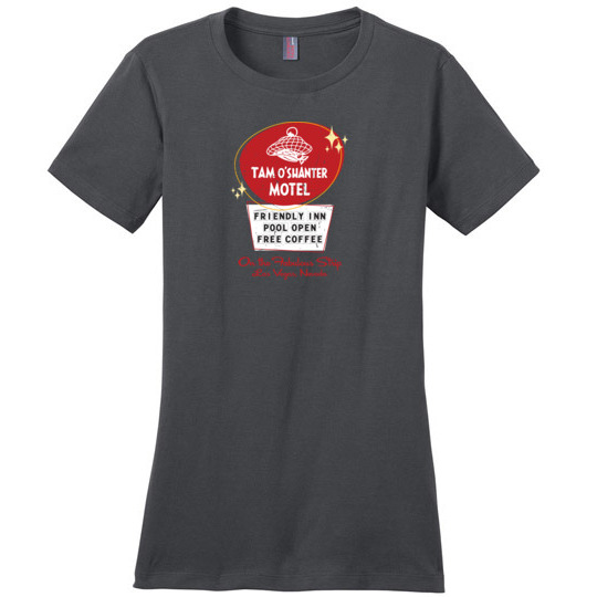 Tam O'Shanter Motel, Las Vegas, Ladies Cotton Tee
