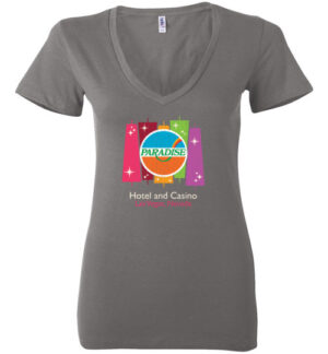 Paradise Hotel and Casino, Las Vegas, Bella Ladies V-Neck Tee