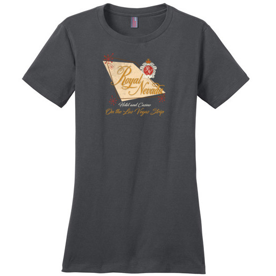 Royal Nevada Hotel and Casino, Las Vegas, Ladies Cotton Tee