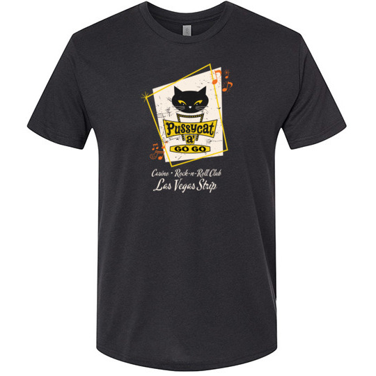 Pussycat a' Go-Go, Las Vegas, Triblend Tee