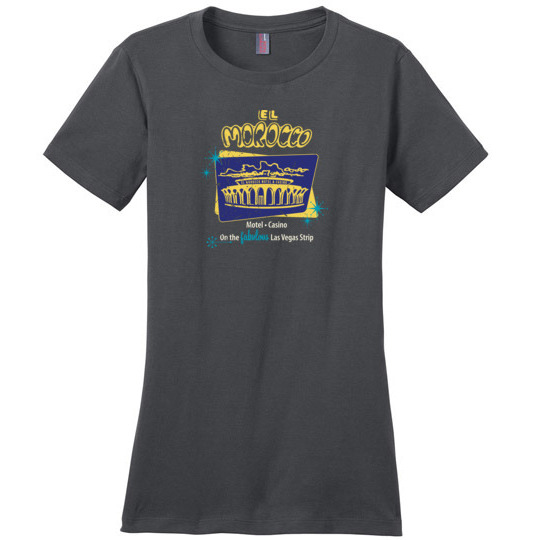 El Morocco Motel and Casino, Las Vegas, Ladies Cotton Tee