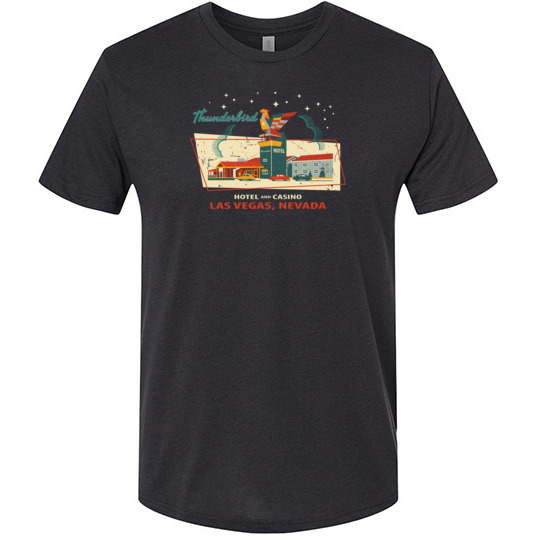 Thunderbird Hotel and Casino, Las Vegas, Version 3, Triblend Tee