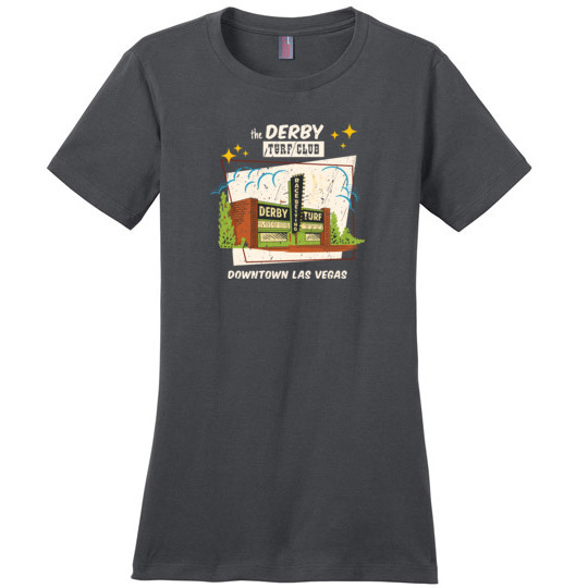 Derby Turf Club Race Betting, Las Vegas, Ladies Cotton Tee