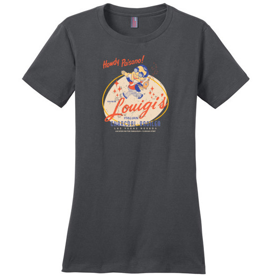 Louigi's Italian Charcoal Broiler Restaurant, Las Vegas, Ladies Cotton Tee