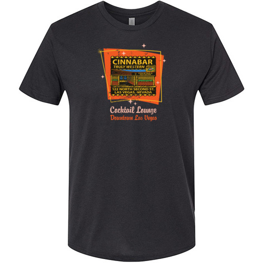 Cinnabar Cocktail Lounge, Las Vegas, Triblend Tee