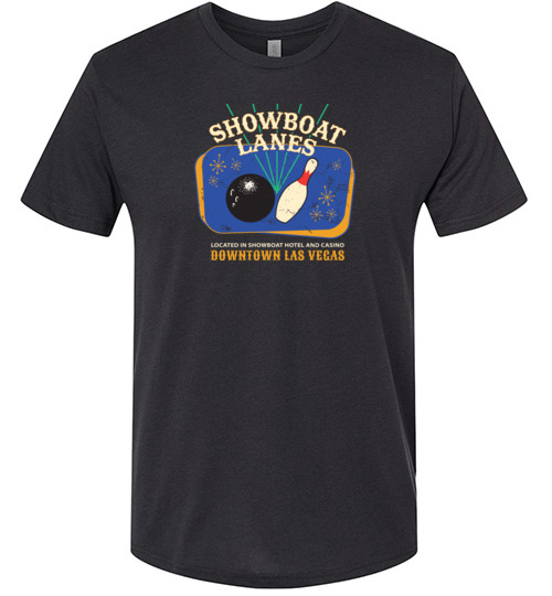Showboat Lanes, Las Vegas, Triblend Tee