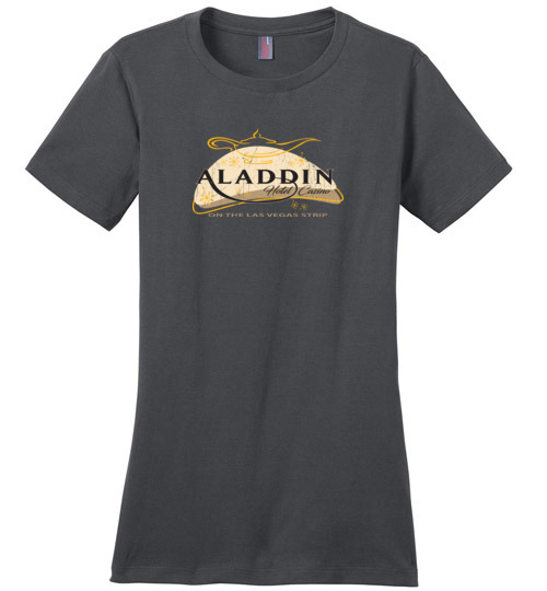 Aladdin Hotel and Casino, Las Vegas, Version 3, Ladies Cotton Tee