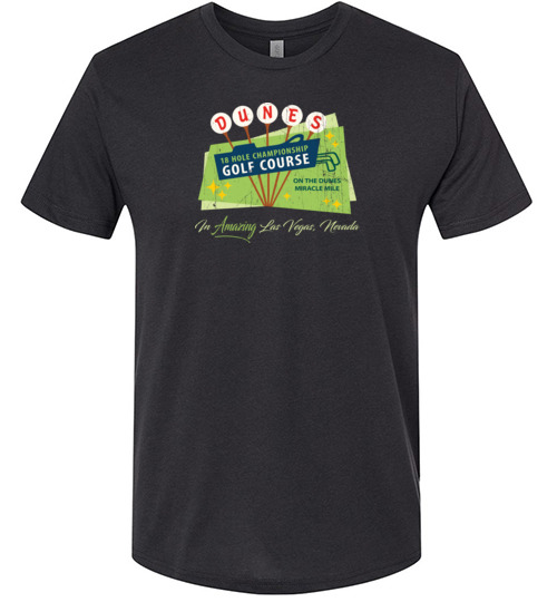 Dunes Golf Course, Las Vegas, Triblend Tee