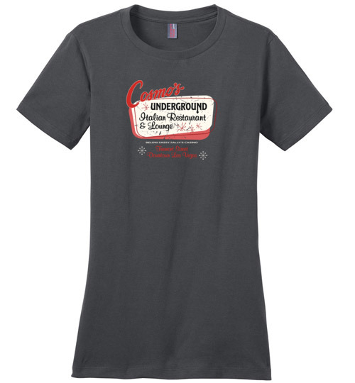 Cosmo's Underground, Las Vegas, Ladies Cotton Tee