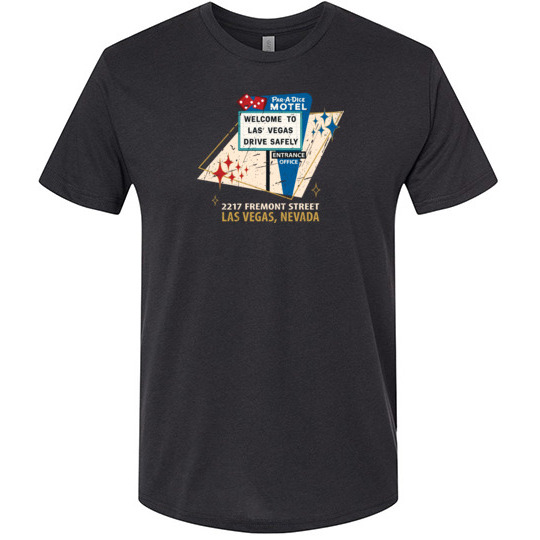 Par-a-Dice Motel, Las Vegas, Triblend Tee