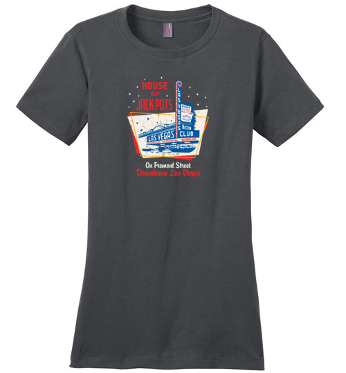 Las Vegas Club Hotel and Casino, Las Vegas, Ladies Cotton Tee